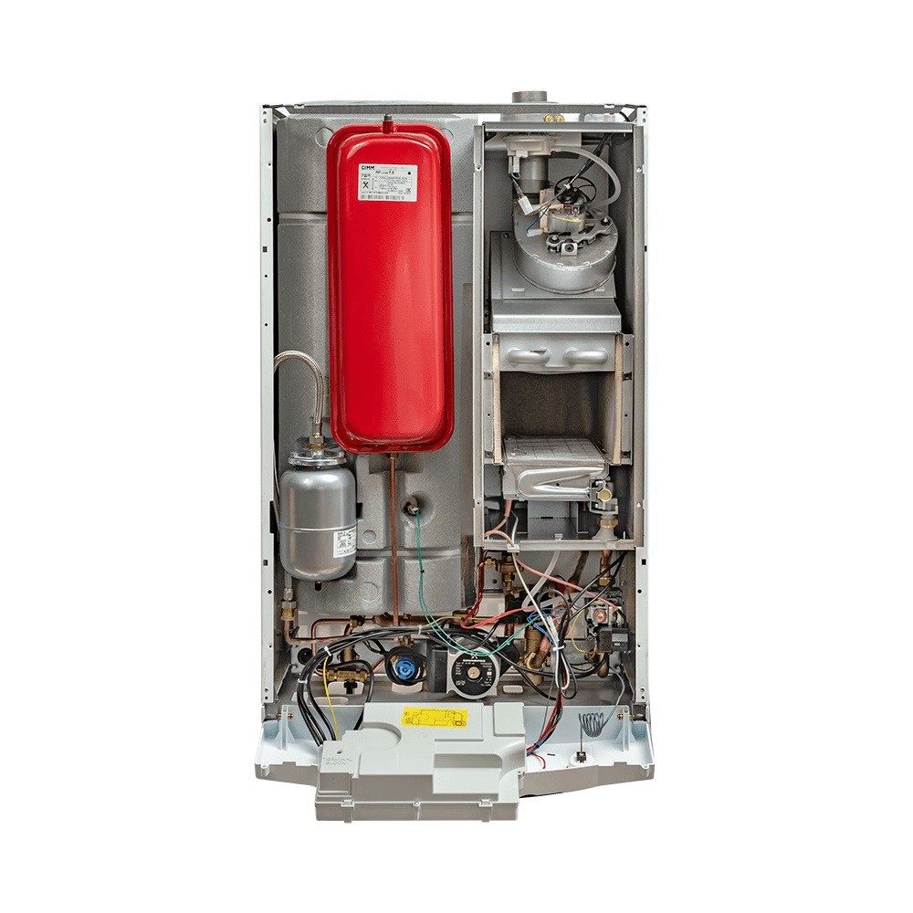 Котел газовый BAXI NUVOLA3 COMFORT 280 Fi настен., 2 конт., з.к.с., с вынос. п/у, встроен. бойлер — изображение 3